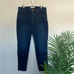 EUC Madewell 10" High-Rise Skinny Jeans